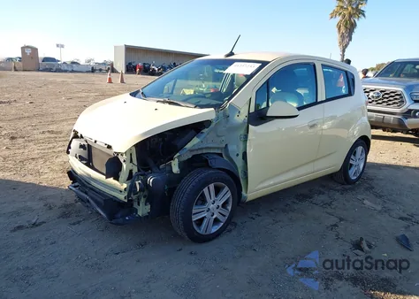 2013 Chevrolet Spark 1Lt Auto from USA, damaged, VIN KL8CD6S95DC557578